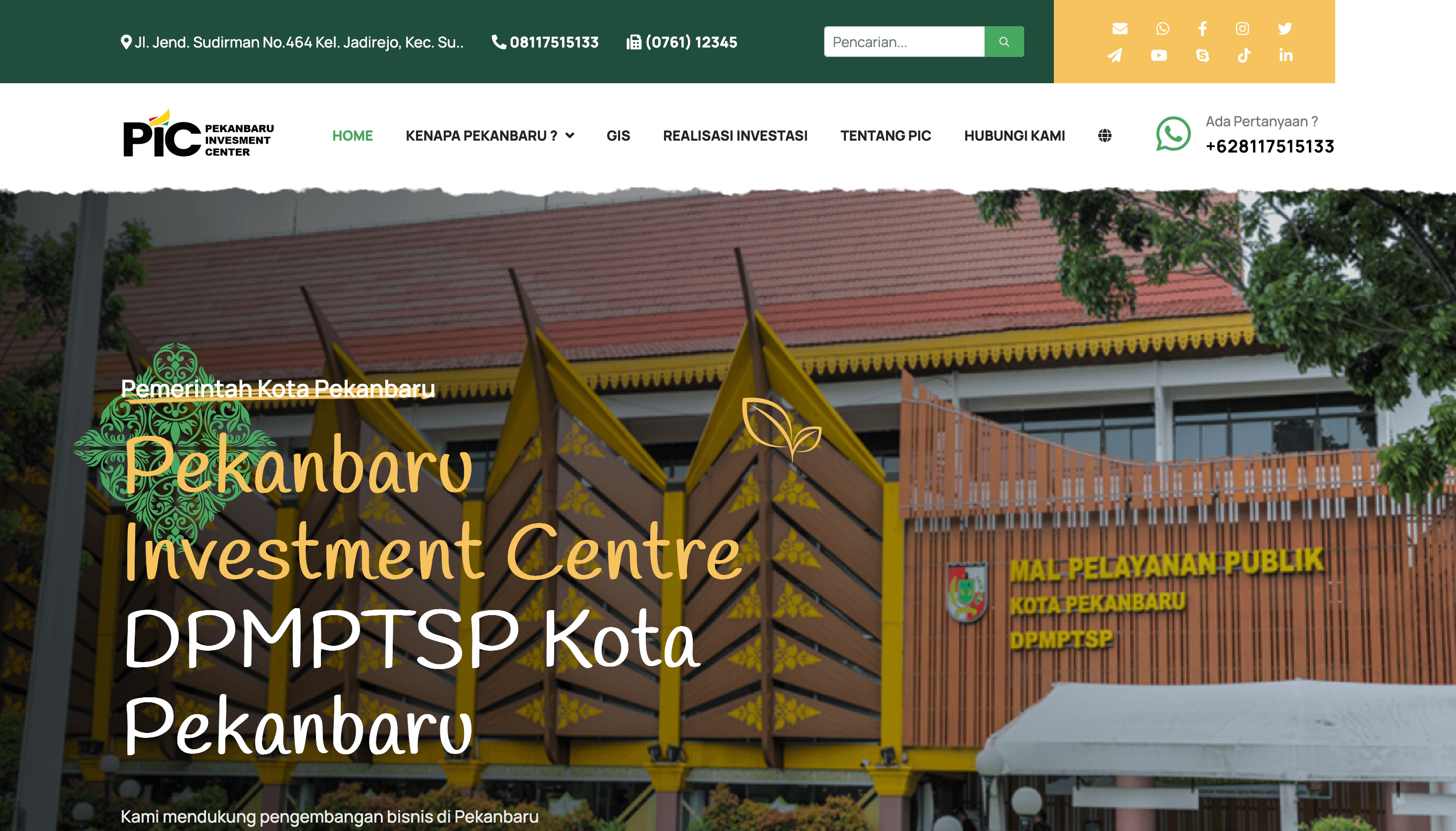 Pekanbaru Investment Center (PIC)
